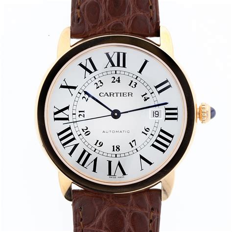 cartier ronde solo xl price|Cartier ronde solo automatic.